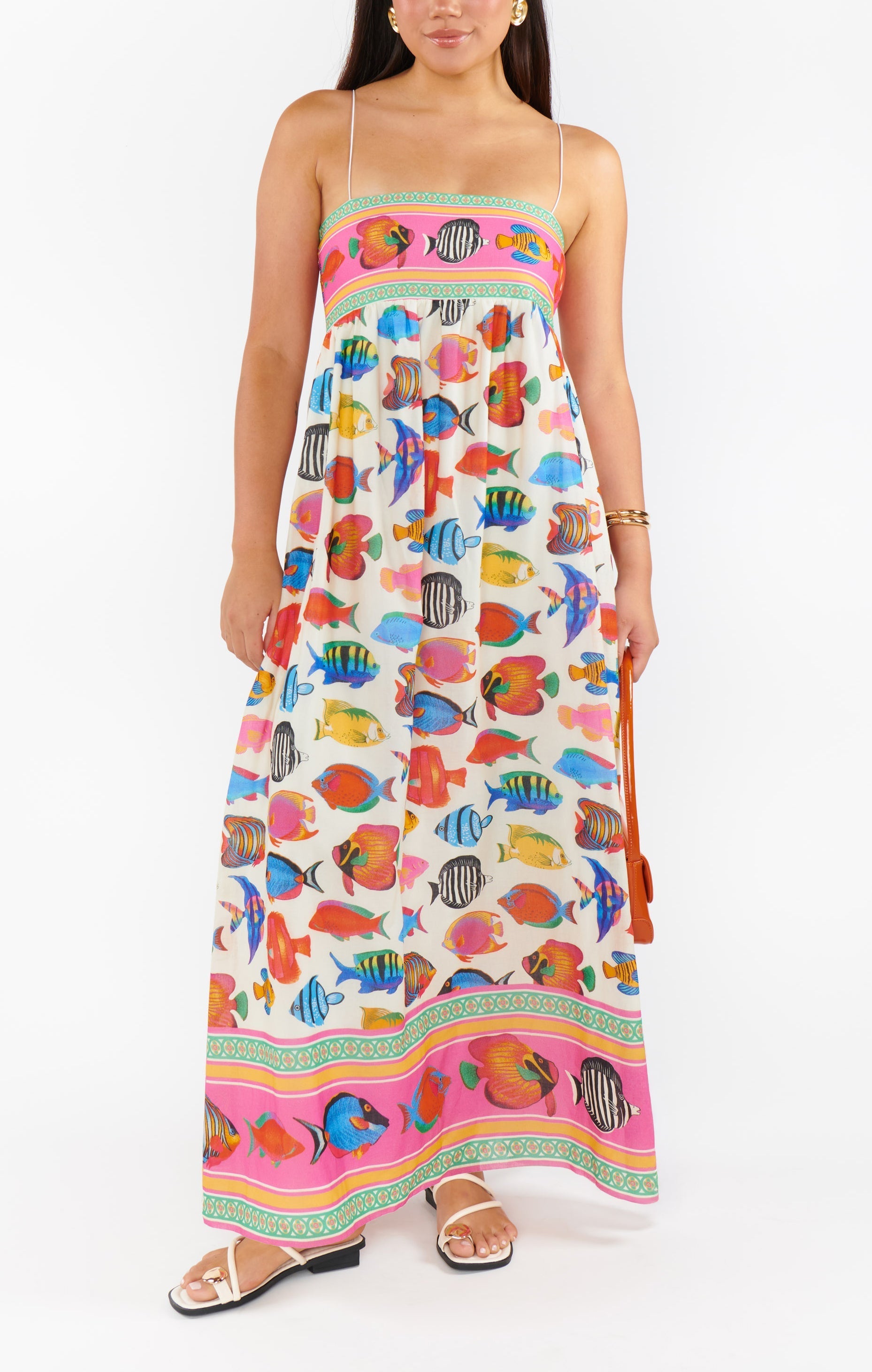 Skylar Maxi Dress ~ Rainbow Reef