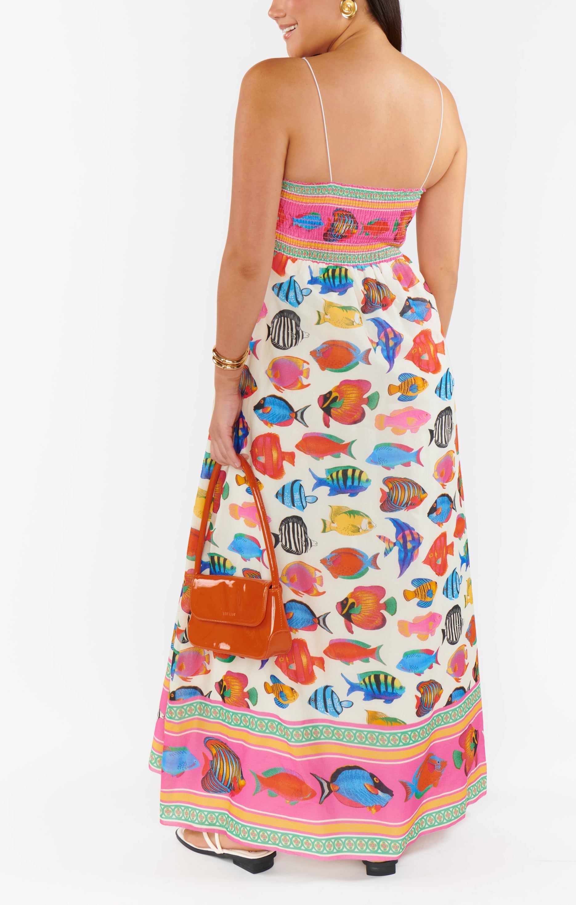 Skylar Maxi Dress ~ Rainbow Reef