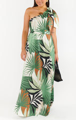 Jackie Maxi Dress ~ Caribbean Palms