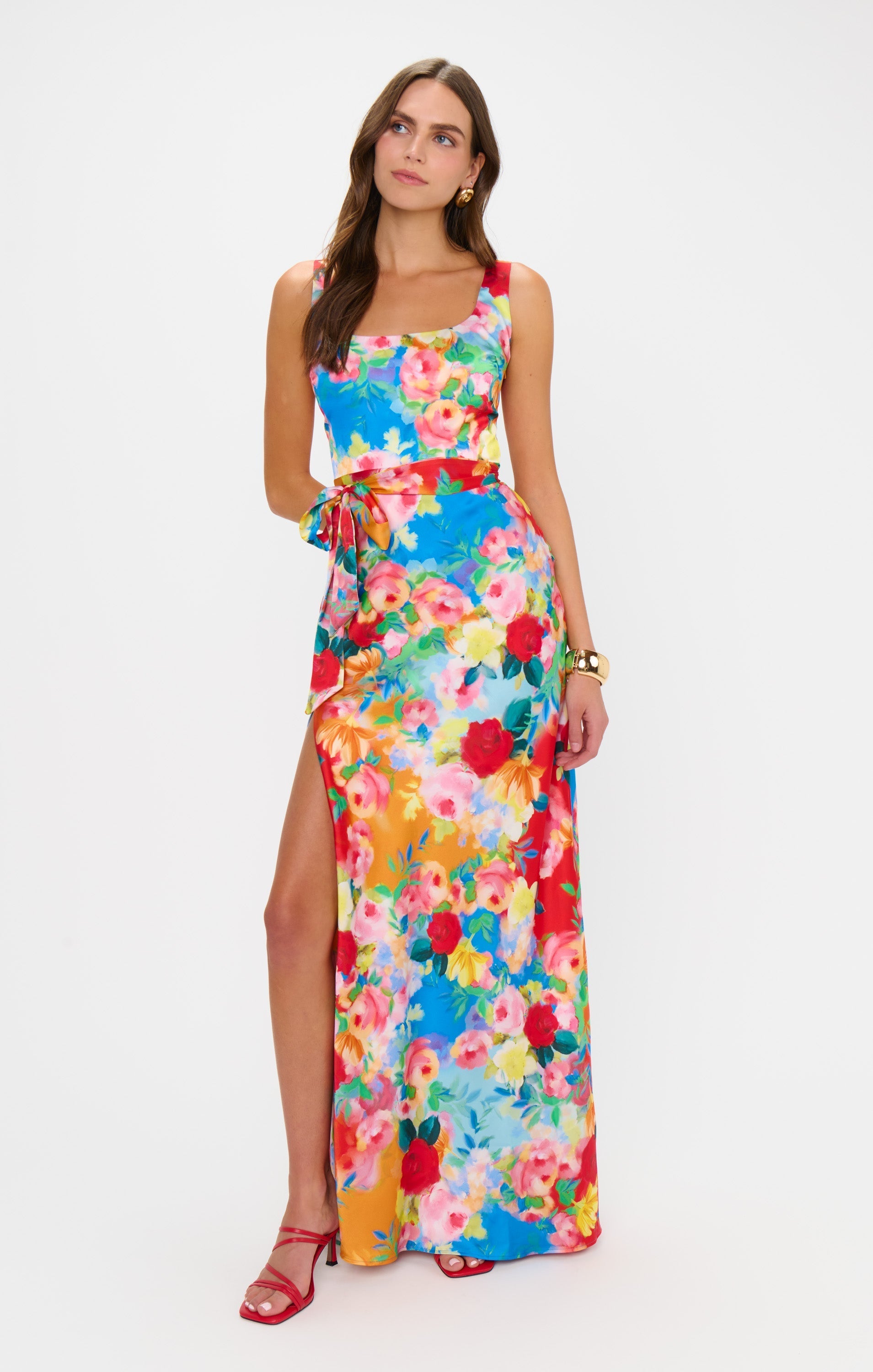 Lana Maxi Dress ~ Sunset Garden Gala