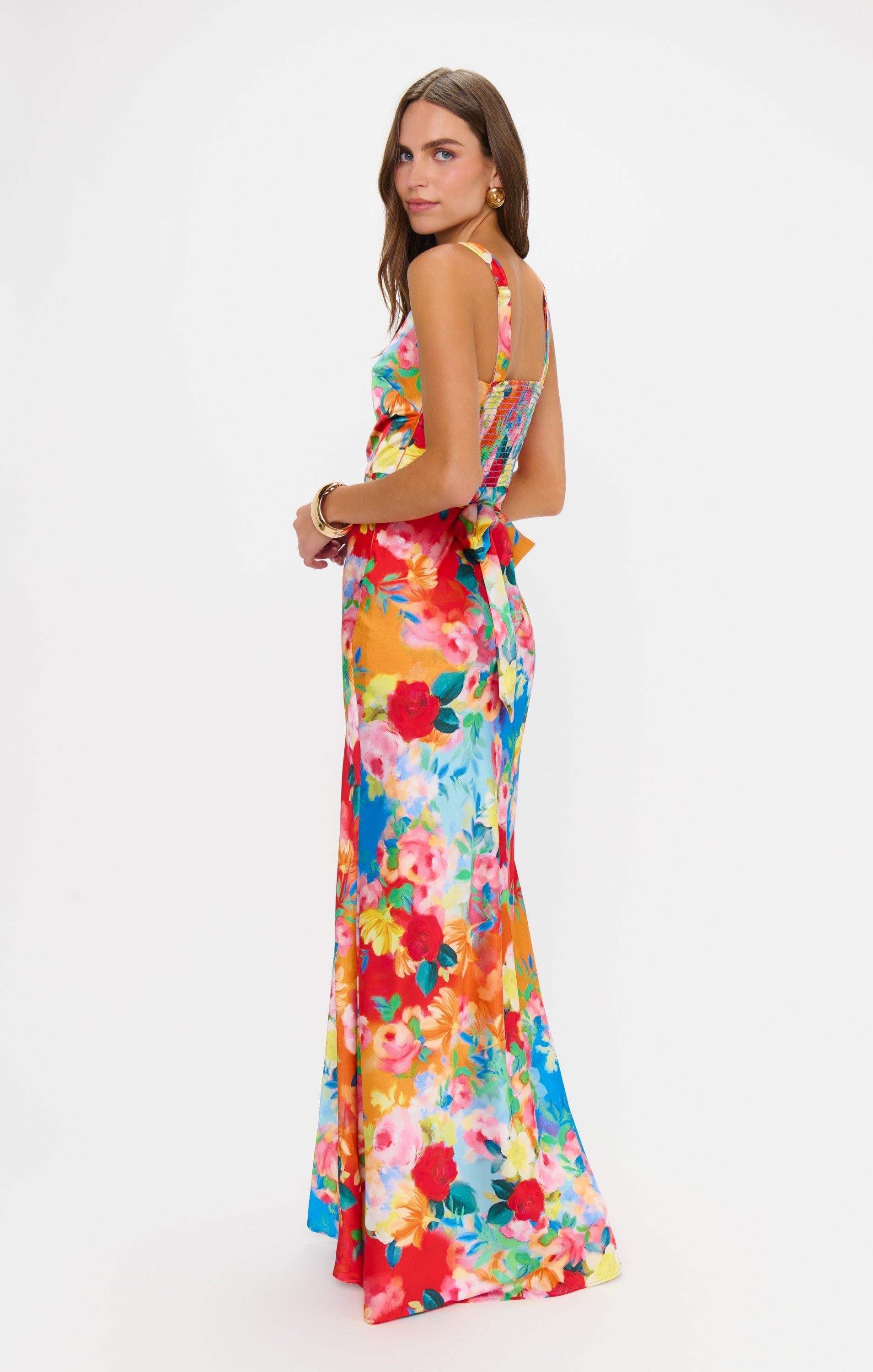 Lana Maxi Dress ~ Sunset Garden Gala