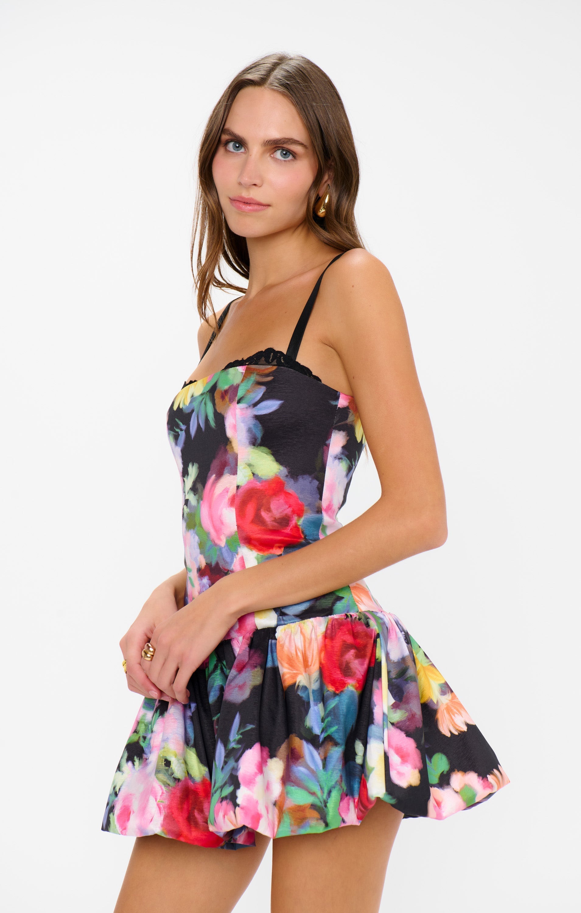 Tiffany Skort Dress ~ Moonlit Garden Gala Taffeta