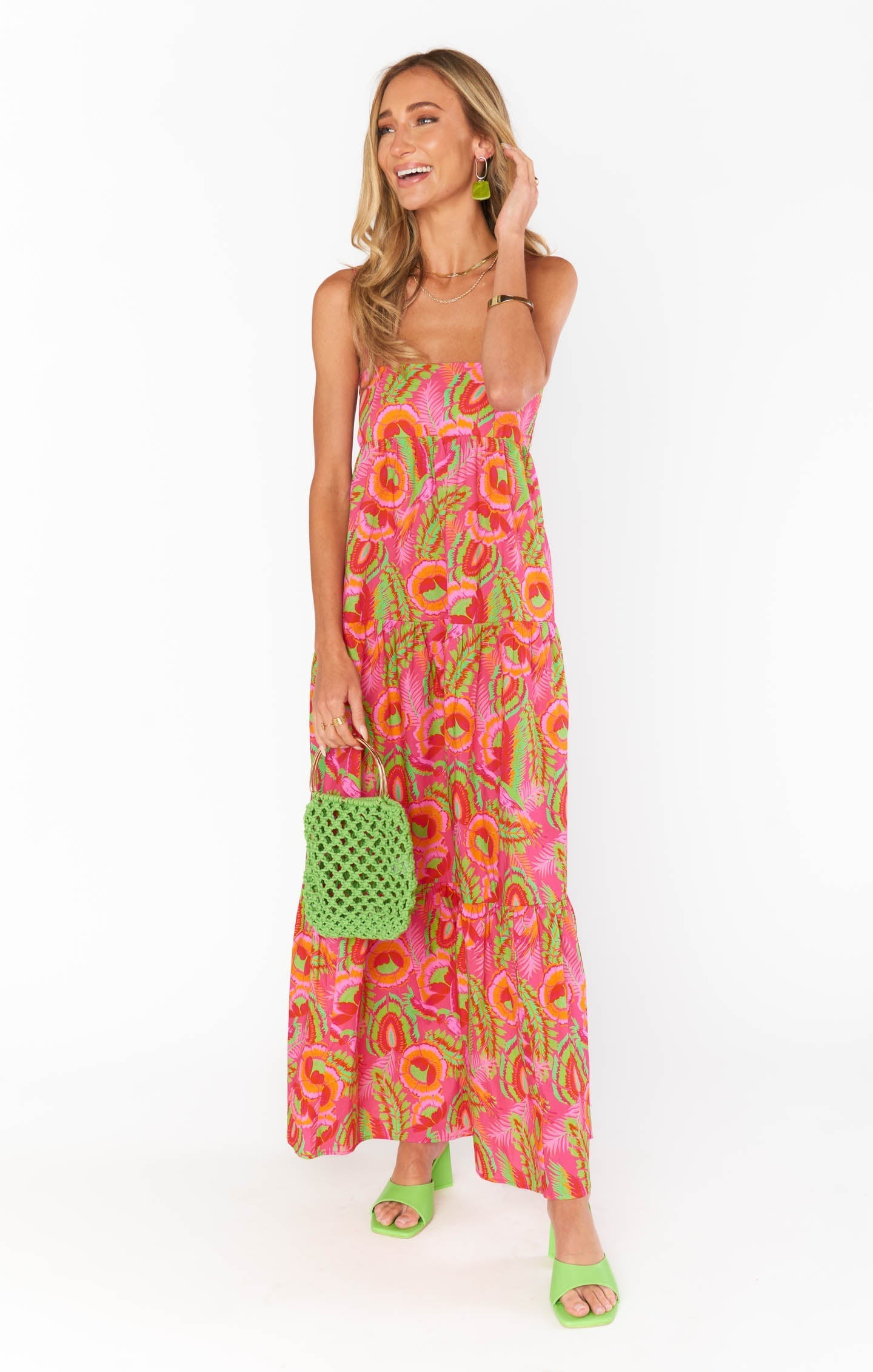 Long Weekend Maxi Dress ~ Paradise Palms