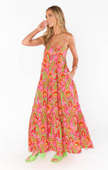 Long Weekend Maxi Dress ~ Paradise Palms