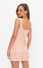 Lets Go Mini Dress ~ Shell Sequins