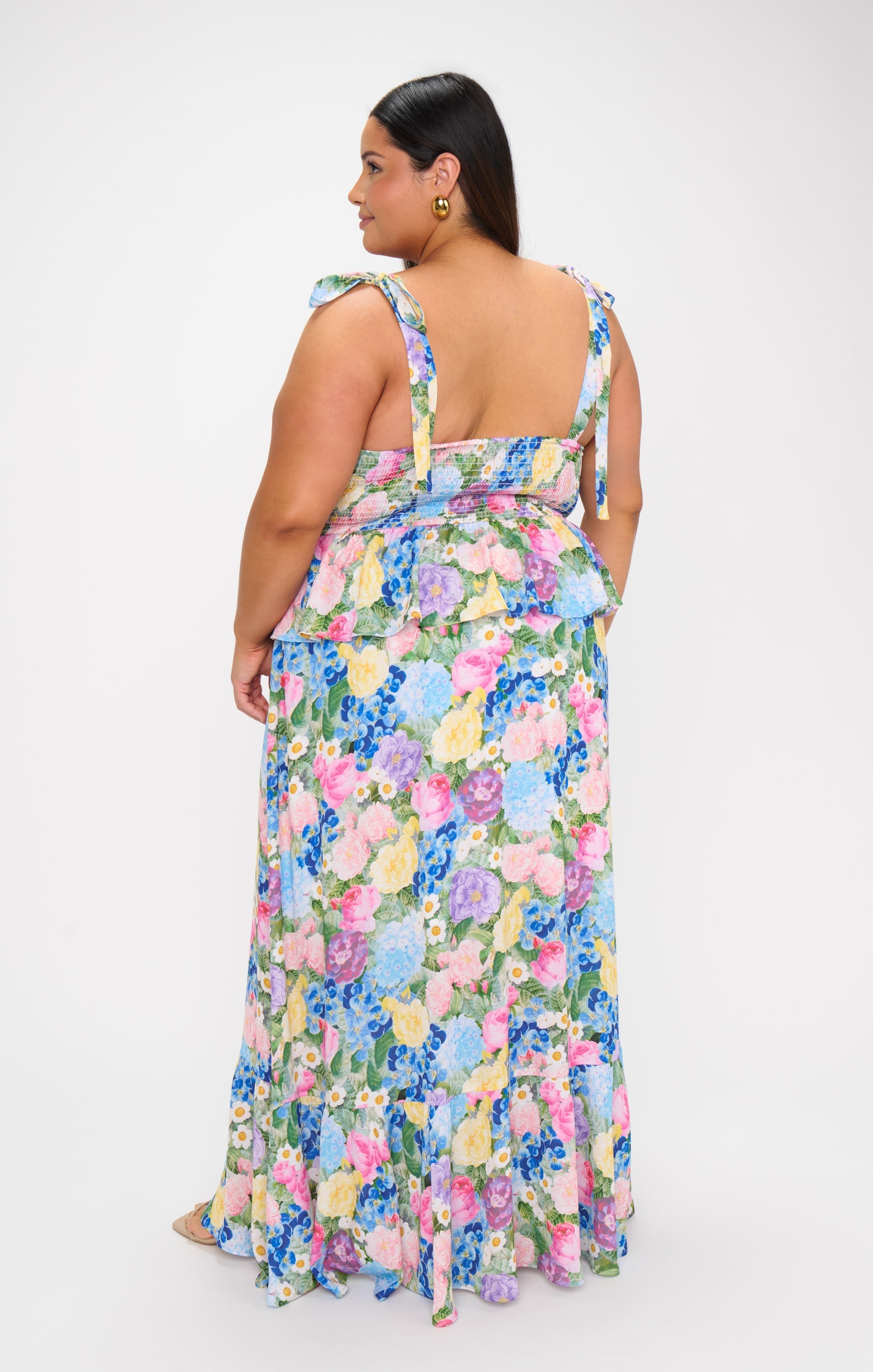 Paxton Midi Dress ~ Flower Shop