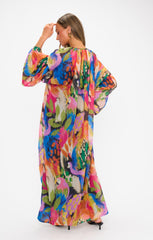 Karla Maxi Dress ~ Midnight in Rio