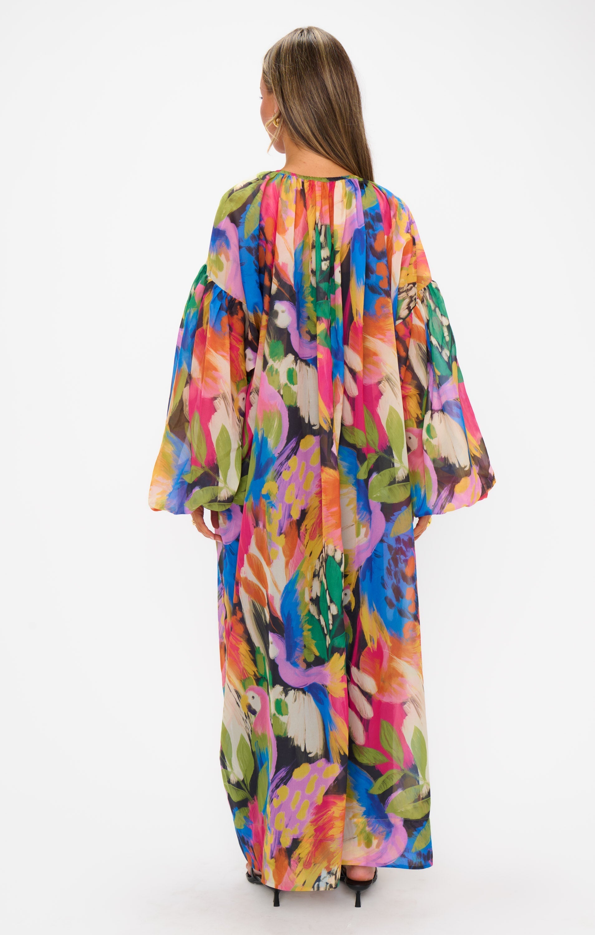 Karla Maxi Dress ~ Midnight in Rio