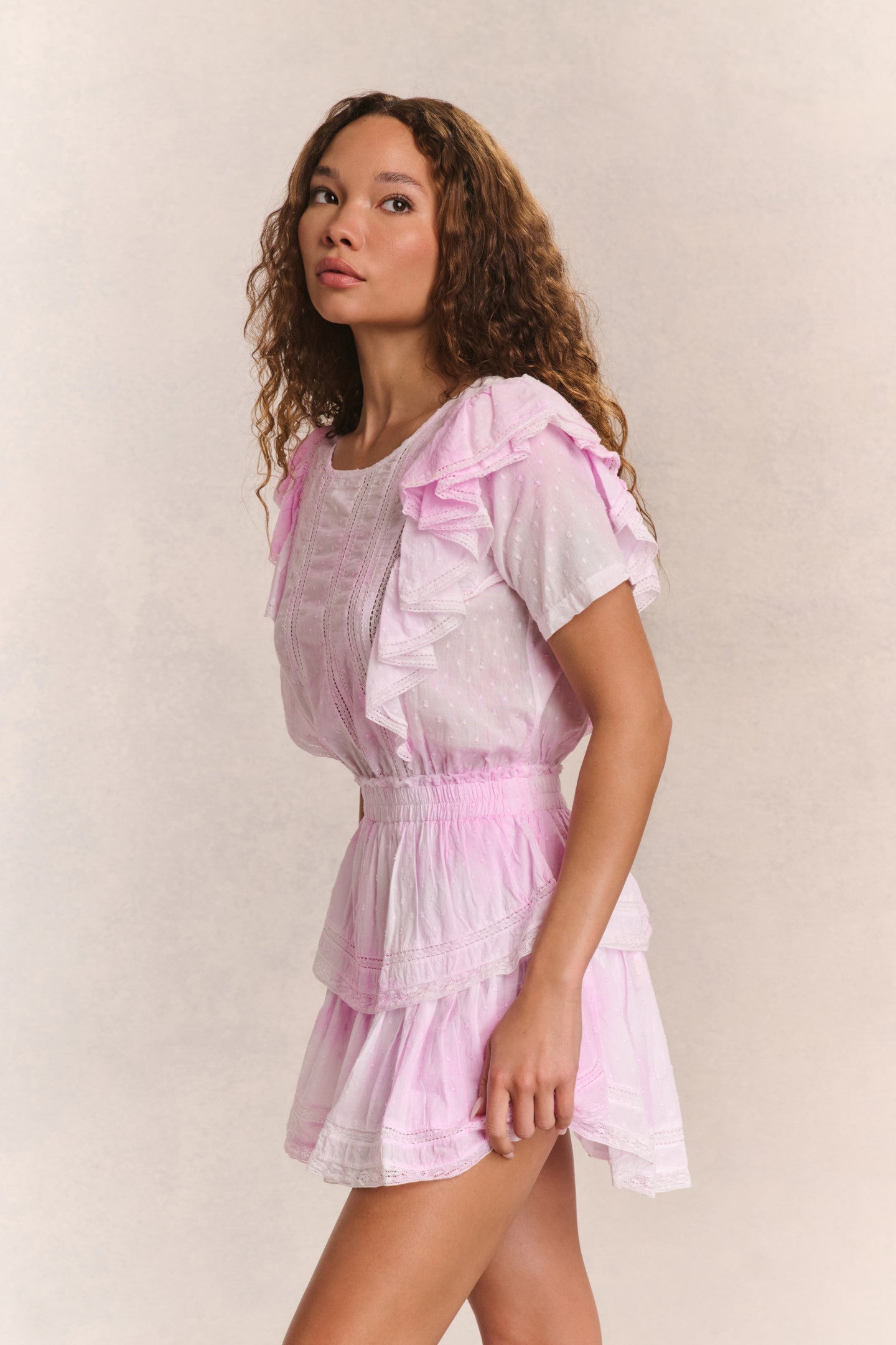 Natasha Heritage Mini Dress