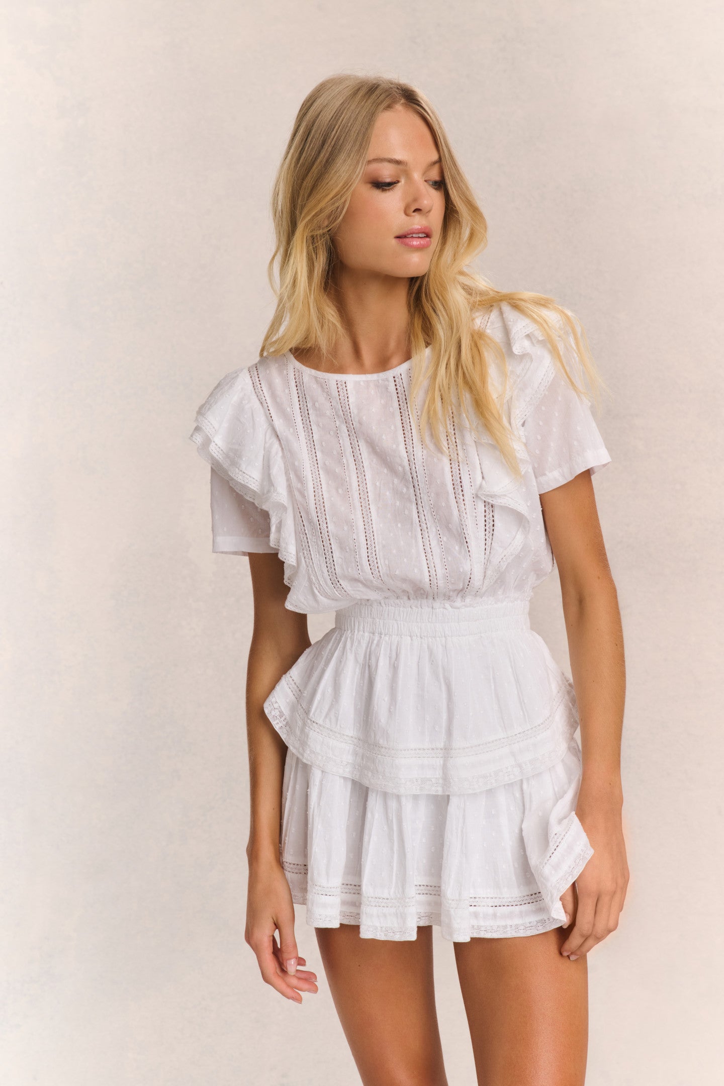 Natasha Heritage Mini Dress