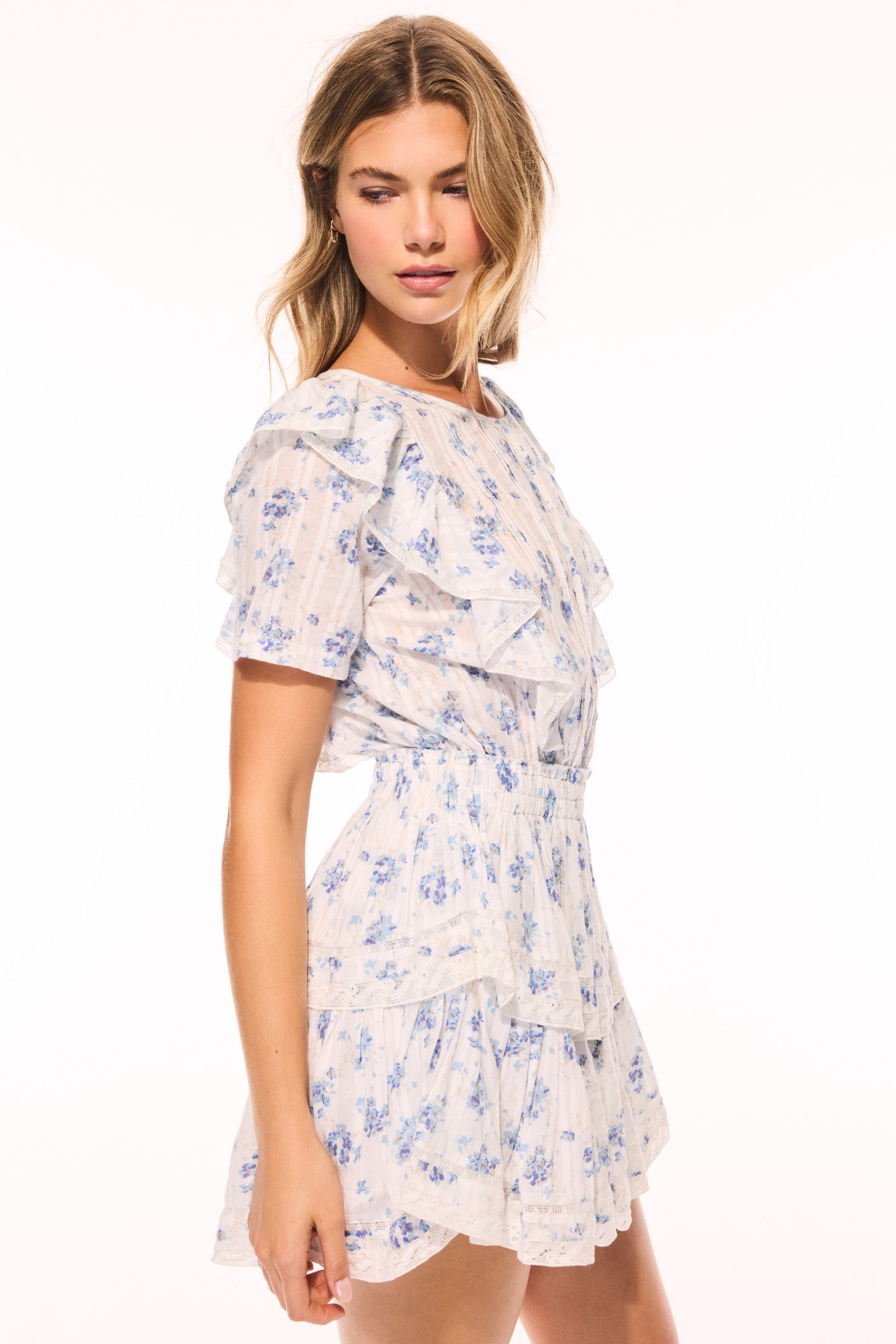 Natasha Upcycled Cotton Mini Dress