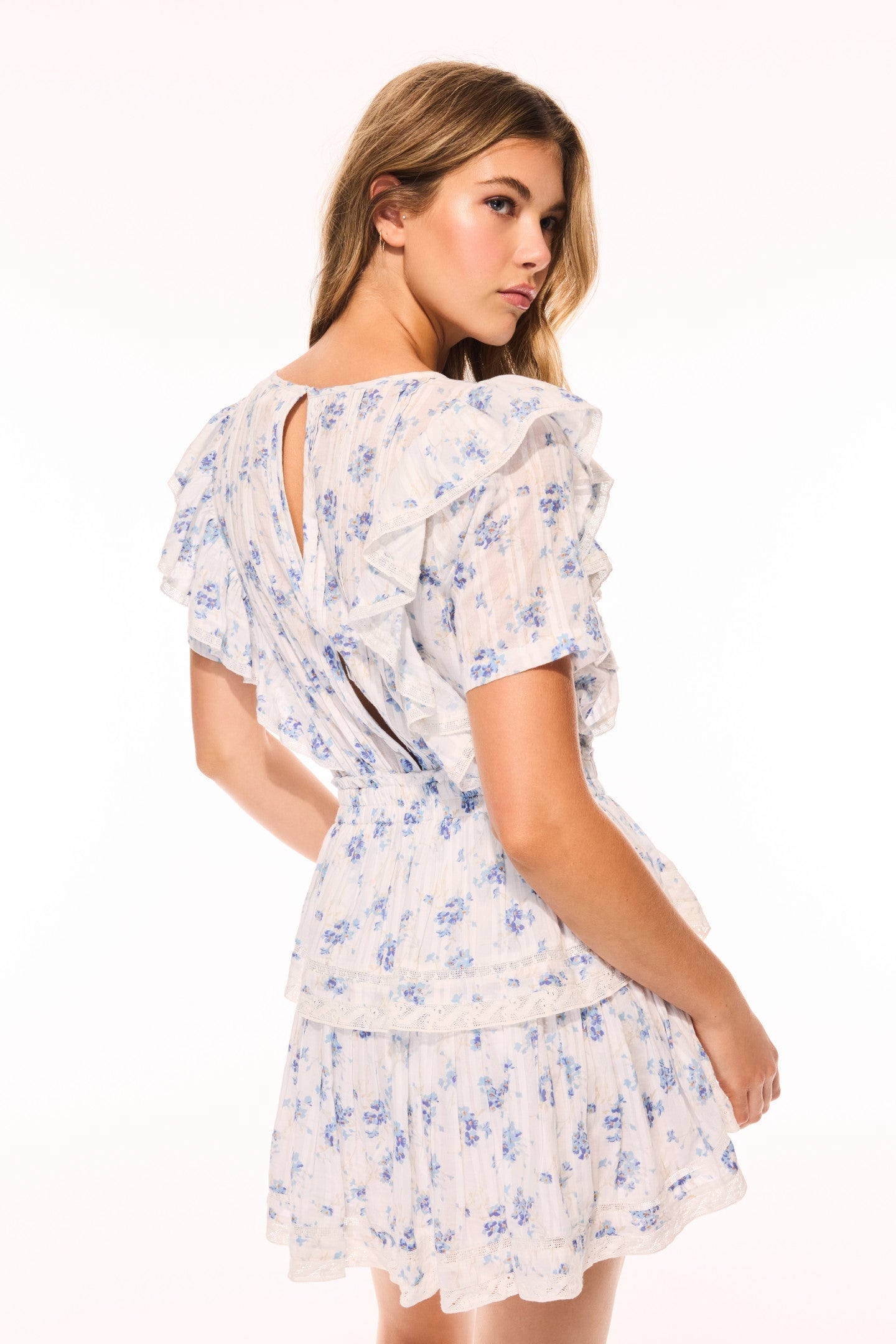 Natasha Upcycled Cotton Mini Dress