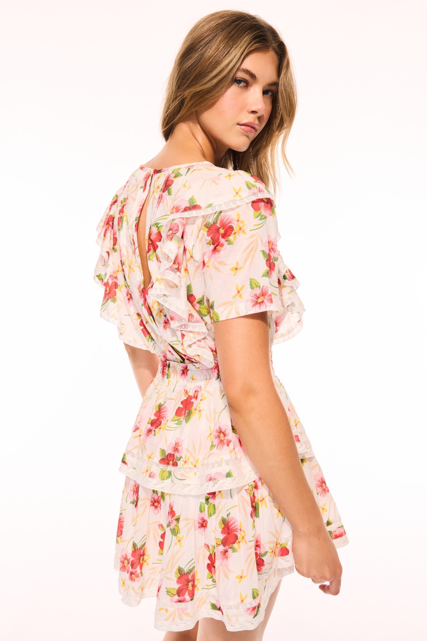 Natasha Upcycled Cotton Mini Dress - ISLAND VIBES