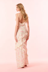 Nocelle Cotton Floral Maxi Dress