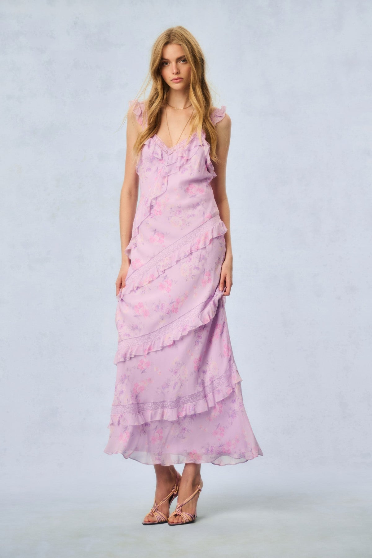 Radiance Heirloom Print Maxi Dress