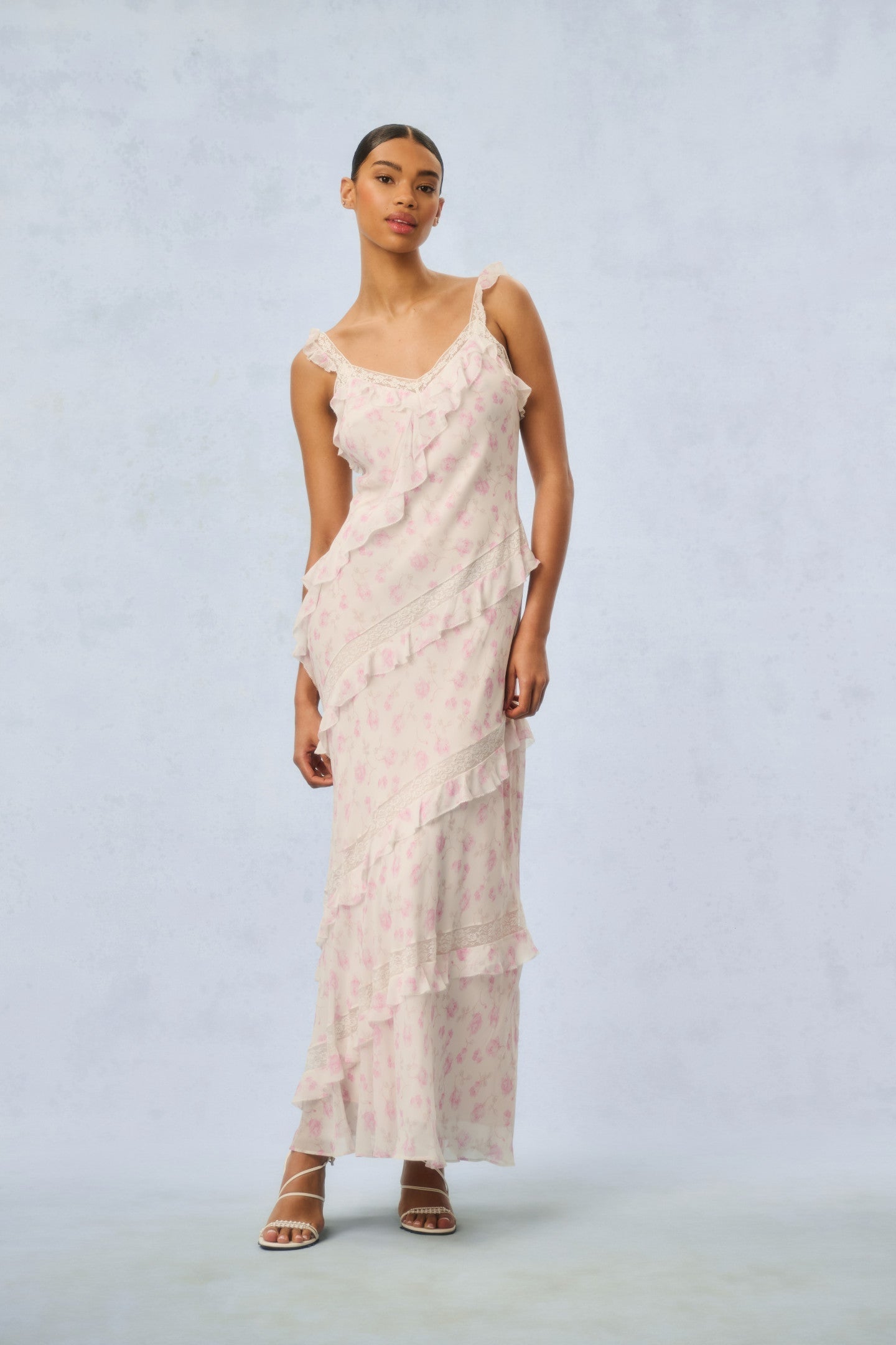 Radiance Heirloom Print Maxi Dress