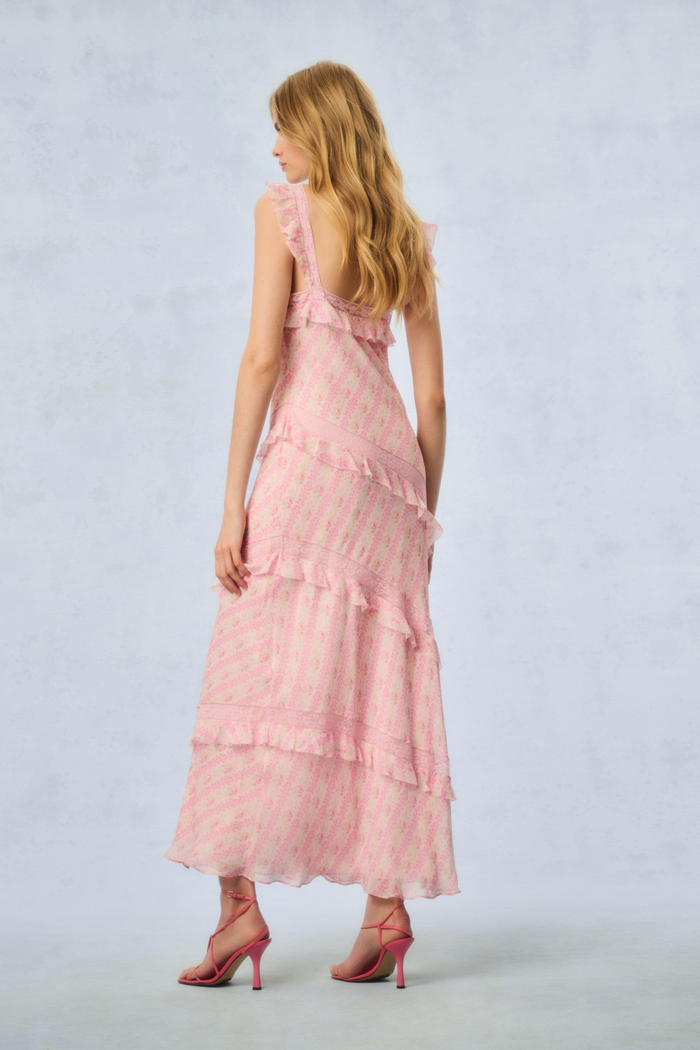 Radiance Heirloom Print Maxi Dress