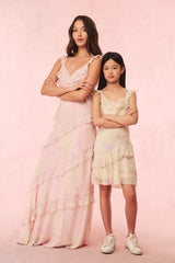 Radiance Floral Ruffle Maxi Dress