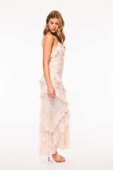 Rialto Silk-Blend Maxi Dress