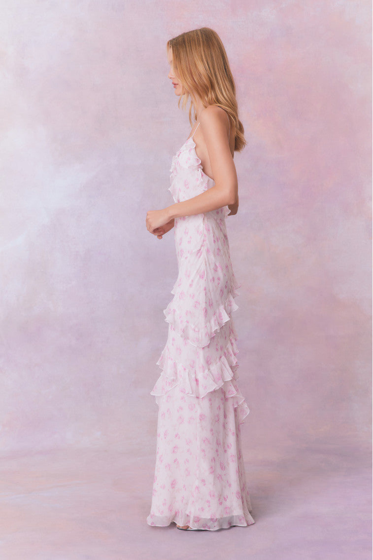 Rialto Heirloom Print Maxi Dress