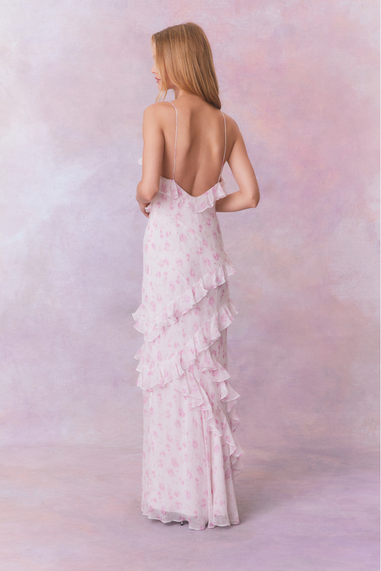 Rialto Heirloom Print Maxi Dress