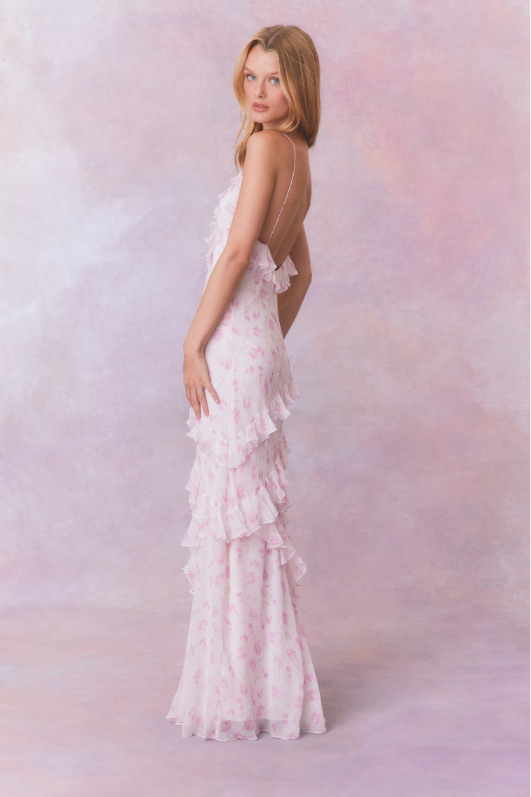 Rialto Heirloom Print Maxi Dress