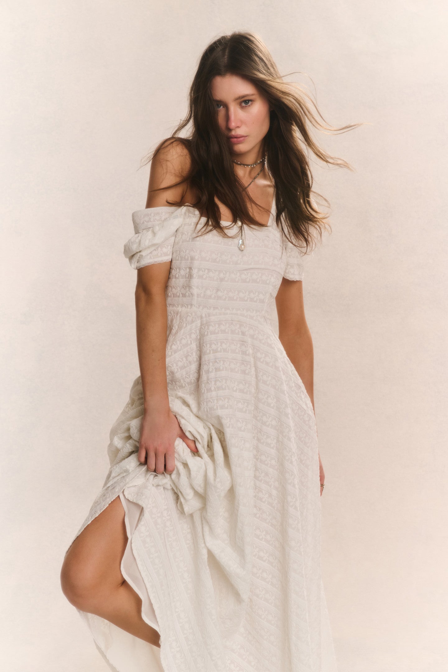 Ryan Catalina Lace Maxi Dress