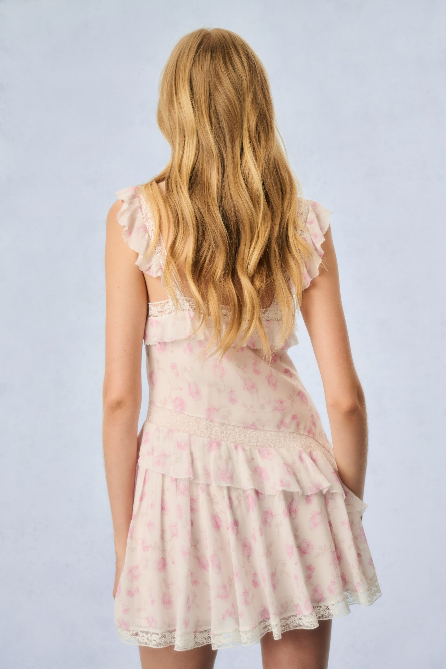 Serima Heirloom Print Mini Dress