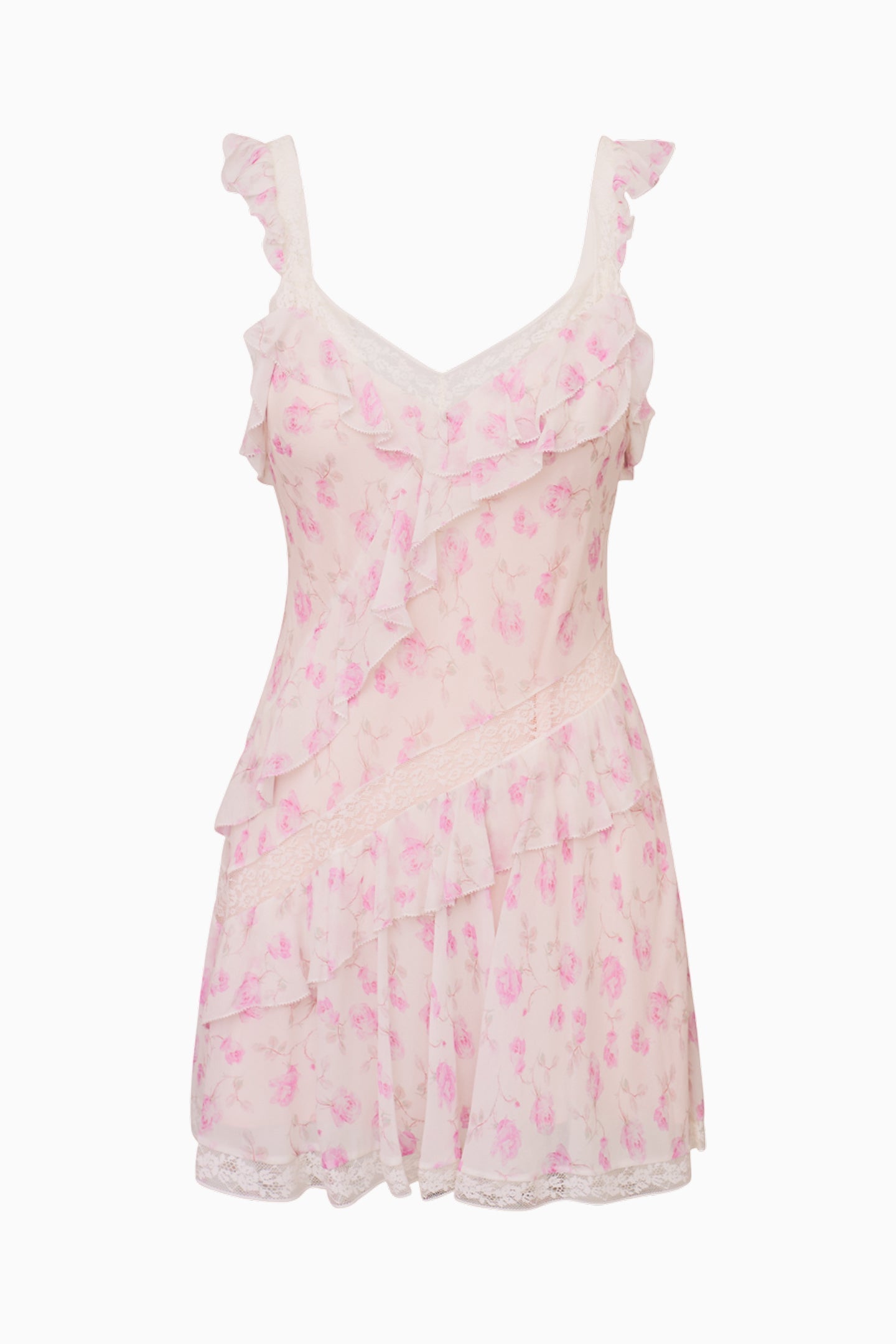 Serima Heirloom Print Mini Dress