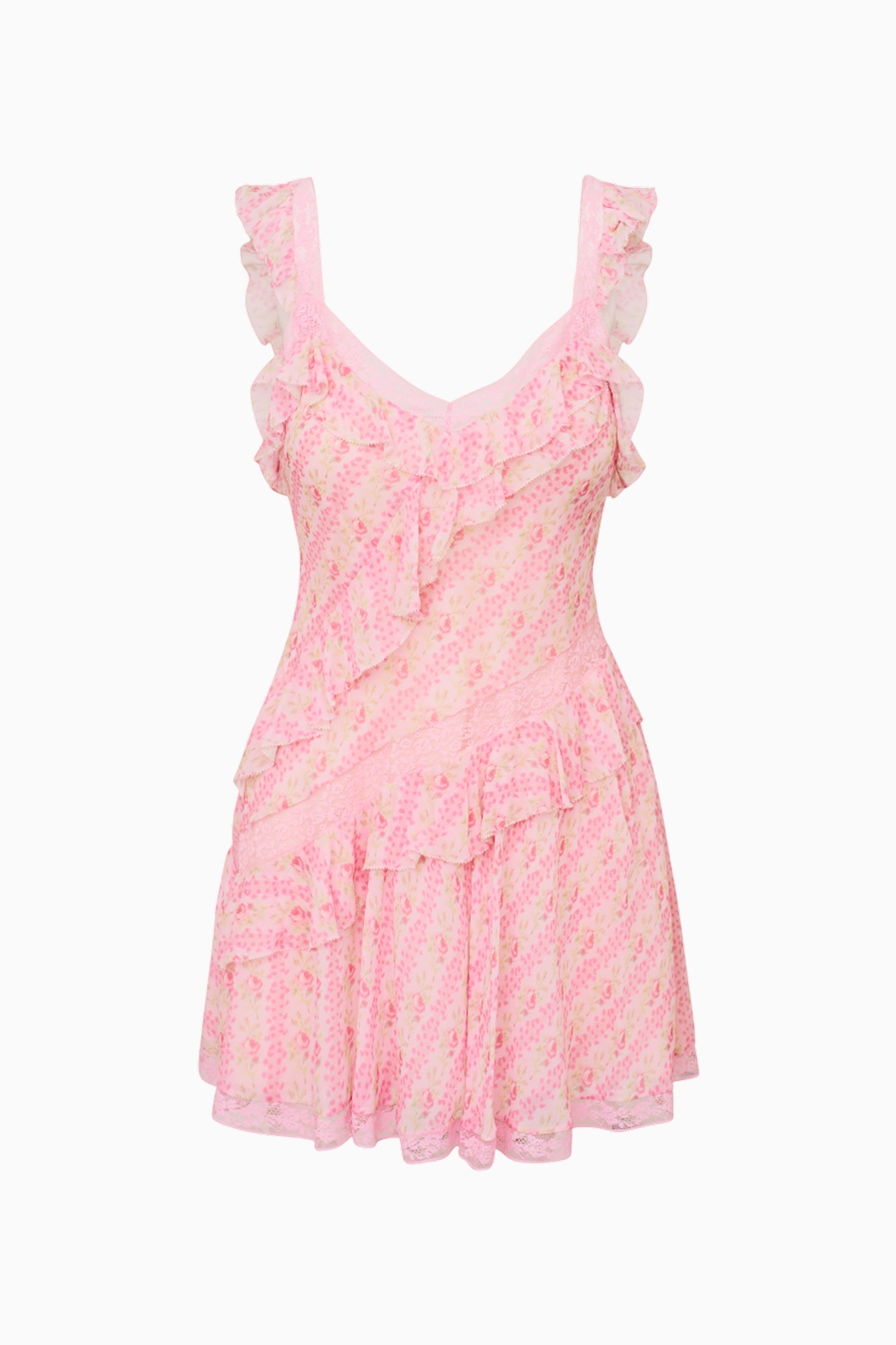 Serima Heirloom Print Mini Dress