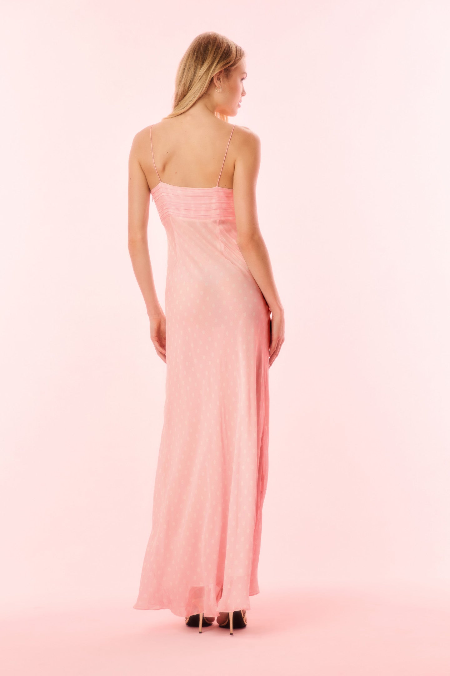 Bellby Polkadot Bow Gown