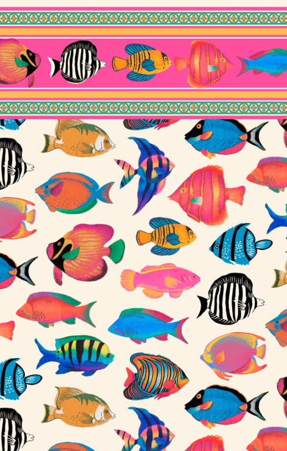 Dixie Mini Dress ~ Rainbow Reef