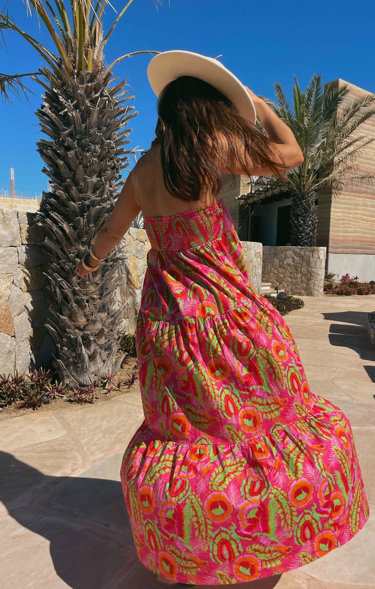 Long Weekend Maxi Dress ~ Paradise Palms