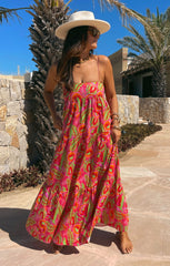 Long Weekend Maxi Dress ~ Paradise Palms
