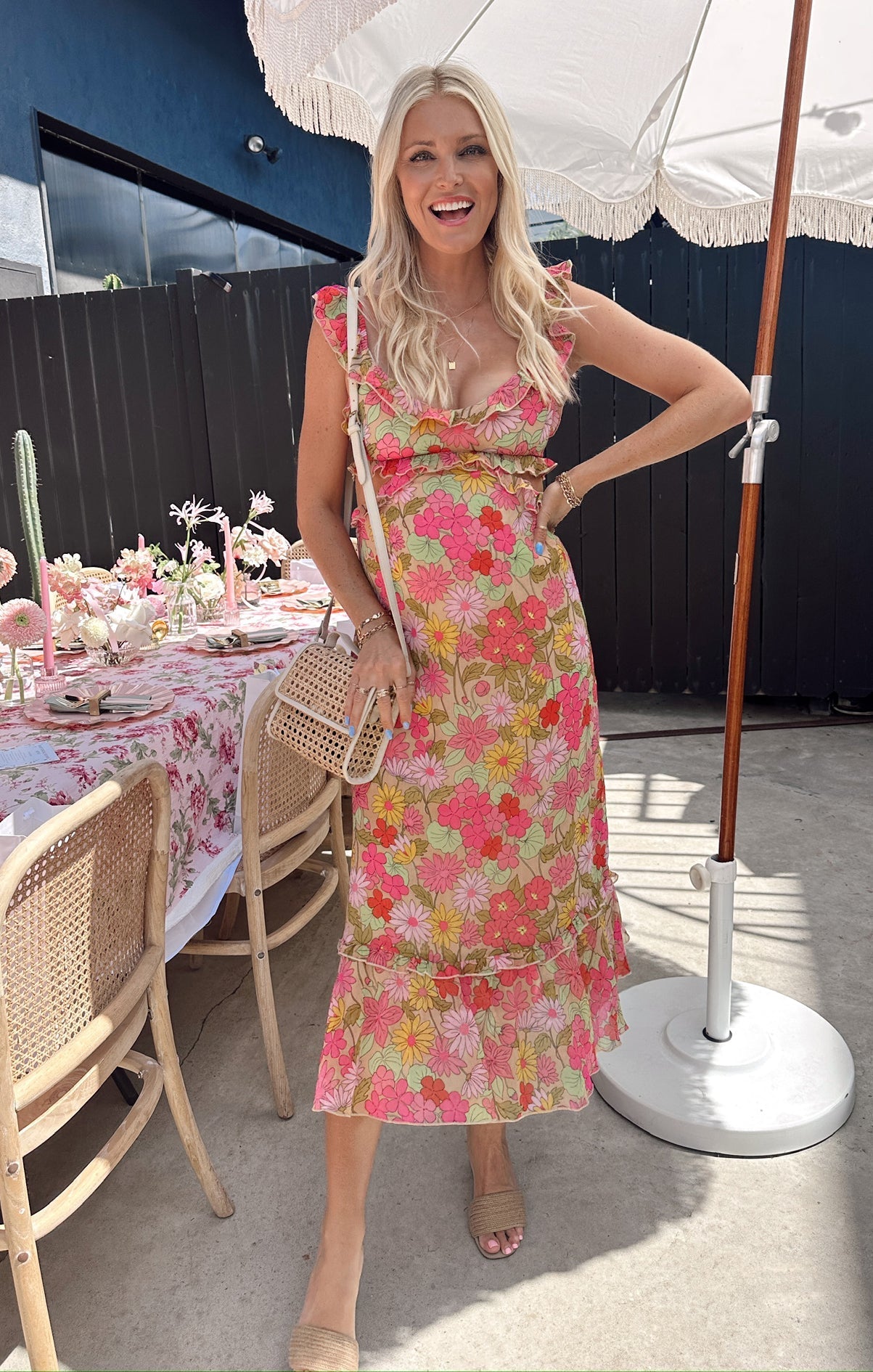 Lane Midi Dress ~ Carnaby Floral