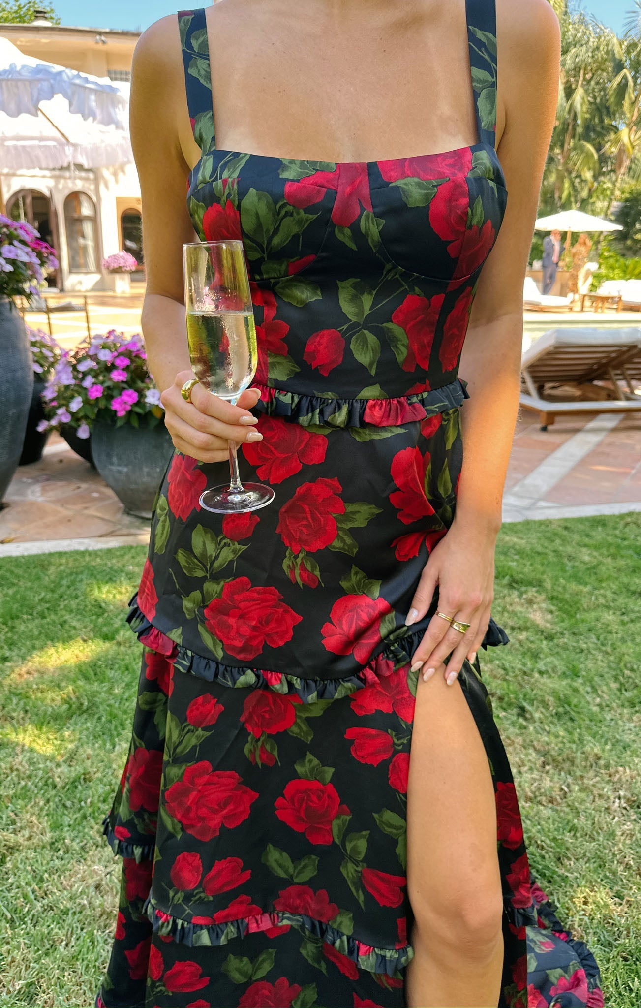 Lady Corset Dress ~ Send Me Roses