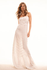 Lucina Cotton Maxi Dress