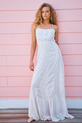 Lucina Cotton Maxi Dress