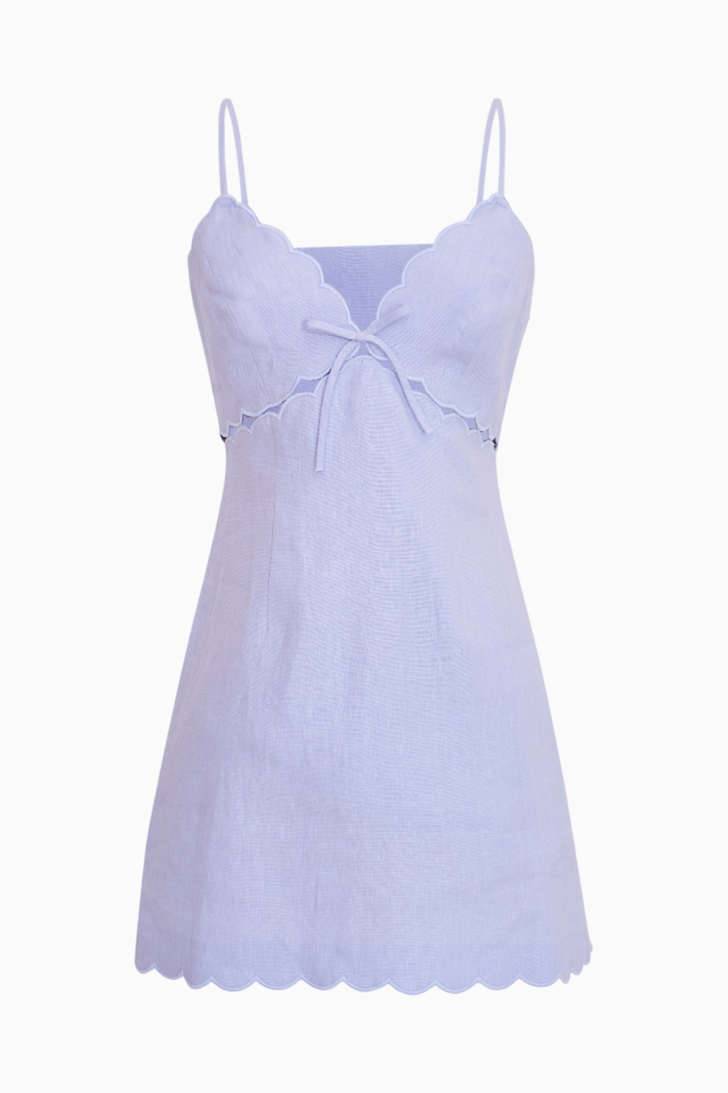 Sydow Linen Cut-Out Mini Dress