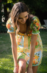 Annabelle Mini Dress ~ Country Bouquet