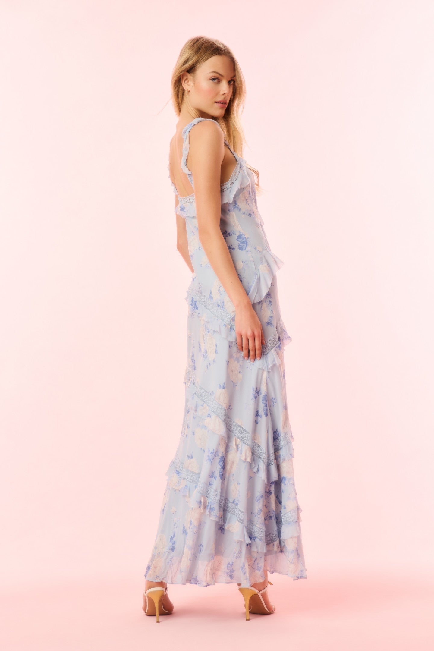 Radiance Heirloom Print Maxi Dress